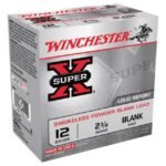 Winchester Super-X Field Trial 12 Ga Smokeless Blanks, POP LD, 25rd/Box – Not Ammo, These Are Blanks