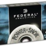 Federal Power Shok Buckshot 12 Ga, 2.75″, 27 Pellets, 4 Buck Shot, 5rd Box