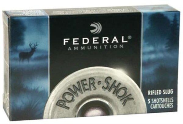 Federal Standard Power-Shok Rifled Slug 20 ga 2.75" 3/4oz 5rd Box