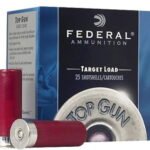 Federal Top Gun Target 12 Ga, 2.75″, 1-1/8oz, 8 Shot, 1200fps, 25rd/Box