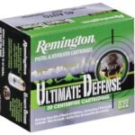 Close× Remington Ultimate Home Defense 9mm 124gr, Brass Jacketed Hollow Point 20rd Box