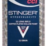 CCI Varmint Stinger 22LR 32gr, Hollow Point, 50rd Box