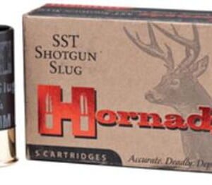 Hornady SST, 12 Ga 2.75", 300gr, FTX, Sabot Slug, 5rd Box
