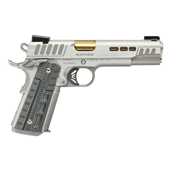 Kimber Rapide Dawn CA MA LCI .45 ACP 5" 8rds, Silver