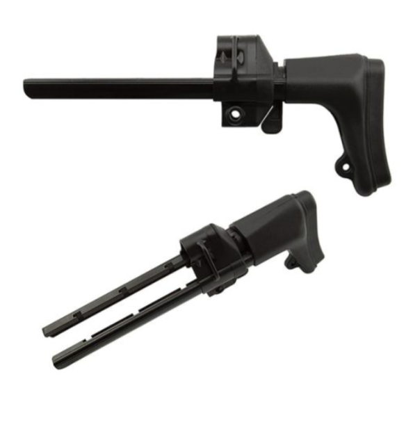 H&K A3 Retractable Rear Stock Fits H&K MP5/SP5/HK94, Black