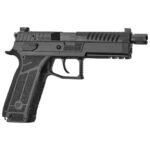 CZ P-09 F Nocturne SR 5.3″ Threaded 9mm 21rd Pistol, Black