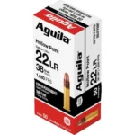 Aguila 22LR Ammo – Super Extra High Velocity 38 Grain