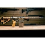 PSA Sabre-10A1 Forged 12.5″ .308 Pistol w/Rifle Speed Gas Block and SBA-4 Brace, Moss Green