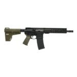 PSA AR-15 Pistol 10.5″ CARBN 5.56 Phos. M-Lok MOE Shockwave, OD