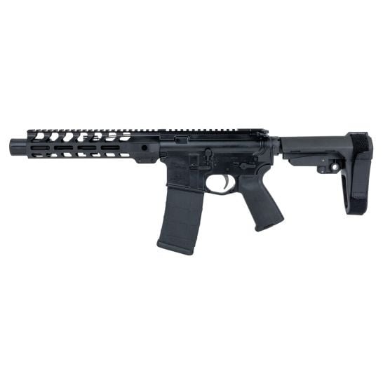 PSA AR-15 Pistol 7.5" 300 Blackout Nitride 9" LTWT M-Lok MOE EPT SBA3
