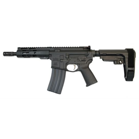 AR-15 Pistol 300 Blackout 7.5" Nitride 6" LTWT M-Lok MOE EPT SBA3