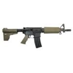 PSA PA-15 5.56 AR-15 Pistol 10.5″Nitride CRBN Shockwave Classic, OD Green