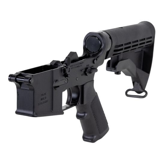PSA Classic AR-15 Complete Stealth Lower MAGPUL MOE