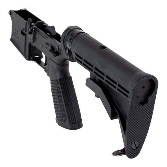 PSA Classic AR-15 Complete Stealth Lower MAGPUL MOE