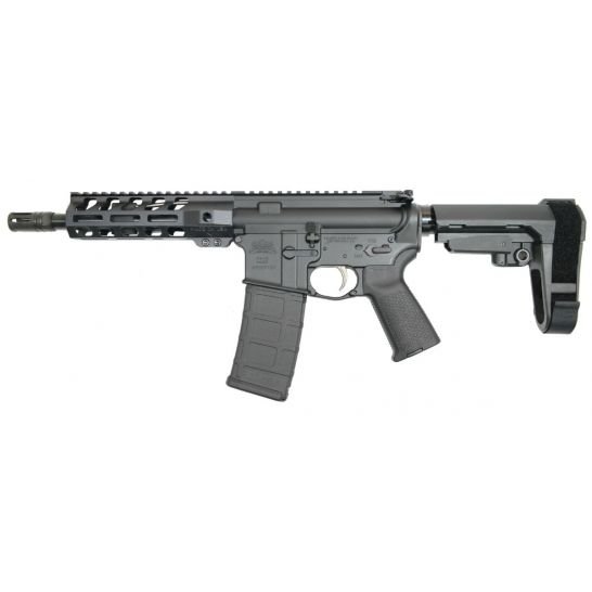 PSA AR-15 Pistol 300 Blackout 8.5" 1/7 Nitride 7" LTWT M-Lok MOE EPT SBA3