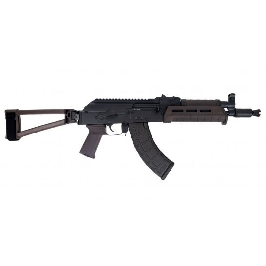 PSA AK-P GF3 MOE Triangle Side Folding Pistol, Plum