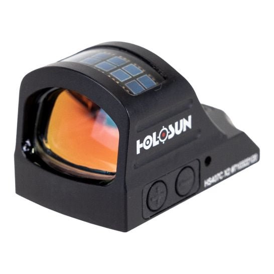Holosun HS407C 1X Red Dot Sight Shake Awake 2MOA - HS407C-X2