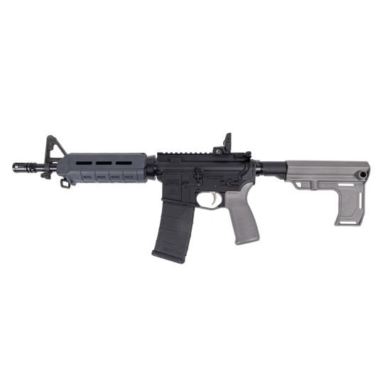 PSA 10.5" Carbine-Length 5.56 NATO 1/7 Nitride MOE EPT MFT Battlelink Pistol w/MBUS Rear, Gray