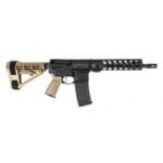 PSA AR-15 Pistol 5.56 10.5″ Carbine 1/7 Phos. 9″ LTWT M-Lok MOE+ EPT SBA4, FDE