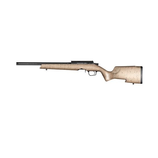 Christensen Arms Ranger 18" 10rd .22LR Rifle, Tan/Black - 801-12001-00