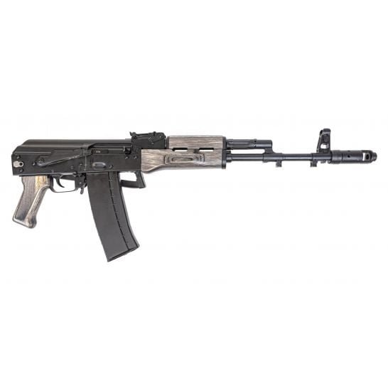 PSA AK-101 Forged Classic Triangle Side Folding Rifle with Toolcraft Trunnion, Bolt, and Carrier, Treebark