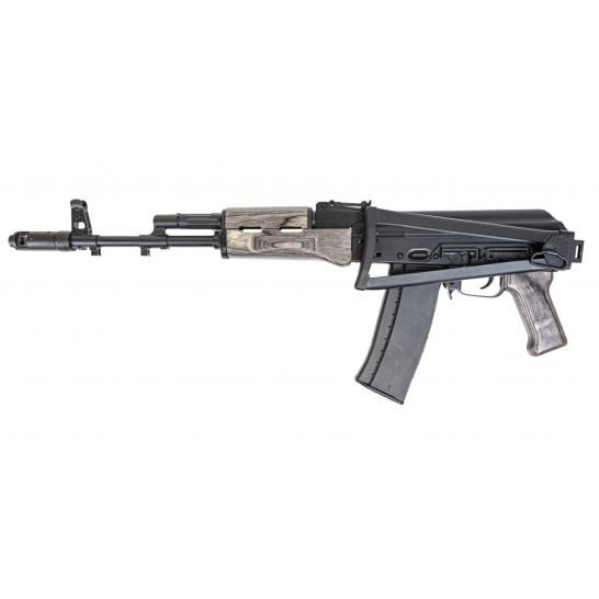 PSA AK-101 Forged Classic Triangle Side Folding Rifle with Toolcraft Trunnion, Bolt, and Carrier, Treebark