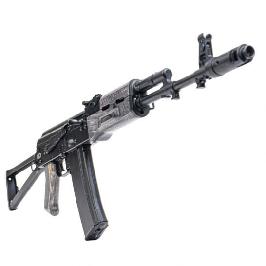 PSA AK-101 Forged Classic Triangle Side Folding Rifle with Toolcraft Trunnion, Bolt, and Carrier, Treebark