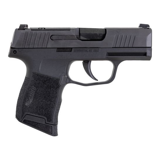 Sig P365-380 Optics Ready .380 ACP Pistol, Black - 365-380-BSS