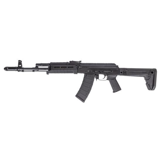 AK-74 MOEkov Rifle with Toolcraft Trunnion, Bolt, and Carrier, Black