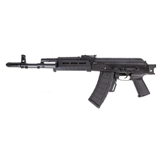 AK-74 MOEkov Rifle with Toolcraft Trunnion, Bolt, and Carrier, Black