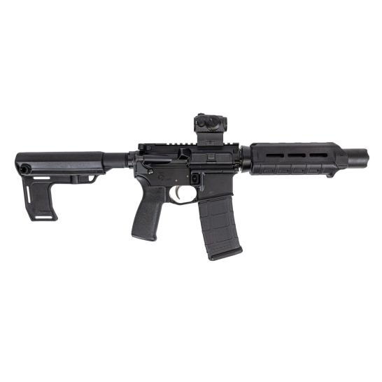 PSA PA-15 7" Phosphate 1/7 Pistol-Length 5.56 NATO MFT Battlelink EPT Marauder Pistol, w/Romeo 5 Black