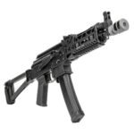 PSA AK-V 9Mm Moe Alg Triangle Side Folding, Black With Sa Sa-10U And Sa-19 Handguards And Sa-2V Muzzle Brake