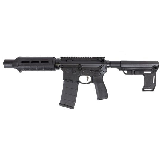 PSA PA-15 7" Phosphate 1/7 Pistol-Length 5.56 NATO MFT Battlelink EPT Marauder Pistol, Black