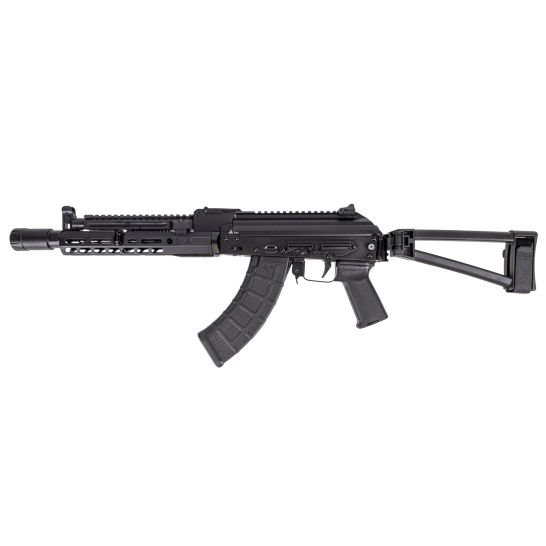 AK-101 Forged Classic Triangle Side Folding Rifle with Toolcraft Trunnion, Bolt, and Carrier, Treebark