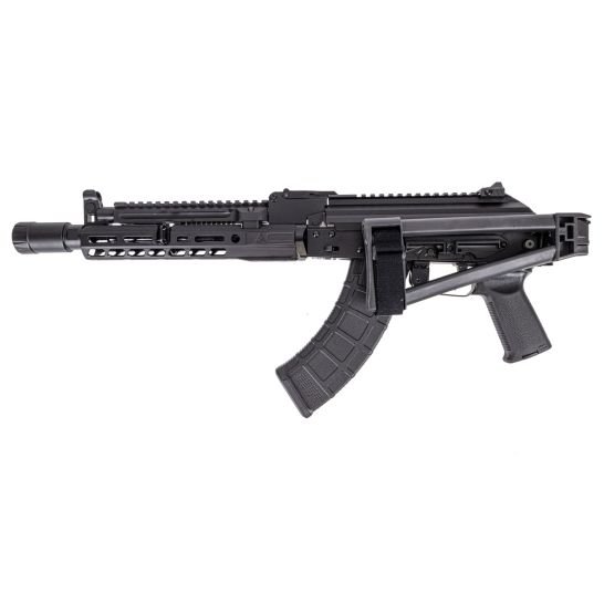 AK-101 Forged Classic Triangle Side Folding Rifle with Toolcraft Trunnion, Bolt, and Carrier, Treebark
