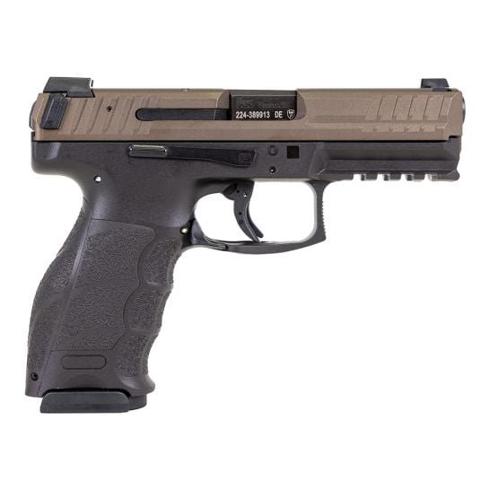 HK VP9 9mm Pistol 4.09" 17rd, Midnight Bronze - 81000799