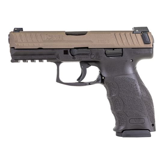 HK VP9 9mm Pistol 4.09" 17rd, Midnight Bronze - 81000799