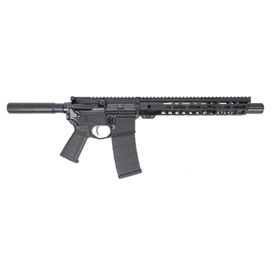 PSA 10.5" Carbine-Length 5.56 NATO 1/7 Phosphate 12" M-Lok MOE EPT Pistol, Black