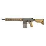 PSA Sabre-10A1 Billet 16″ .308 Mid-Length w/Moss Green Receivers and Burnt Bronze Rail