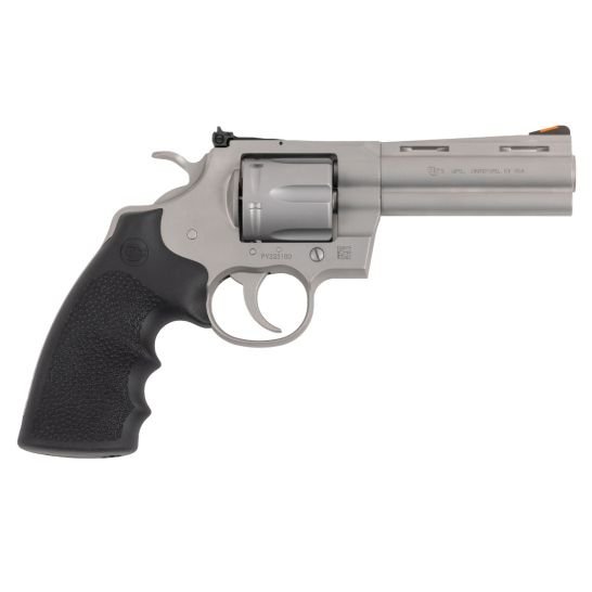 Colt Python 357 Magnum 4.25" 6rd Revolver, Stainless Steel - PYTHON-SM4RTS