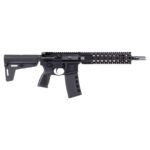 PSA “Sabre” Forged 10.5″ 5.56 FN CHF CL with 10″ Sabre Quad Rail Pistol w/Magpul BSL Brace – Black
