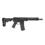 PSA AR-15 Pistol 5.56 10.5″ Carbine 1/7 Nitride 9″ LTWT M-Lok MOE EPT SBA3