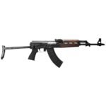 Zastava Arms M77 AK 7.62×39 16.5″ 30rd Rifle, Black/Walnut Battle Worn – ZR7762UF