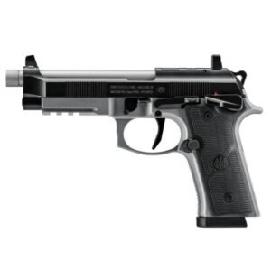 Beretta 92XI SAO Tactical 9mm 5.1" 18rd Pistol, Black/Grey