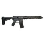 PSA AR-15 Pistol 10.5″ 300 Blackout 1:7 Nitride 12″ Slant M-LOK MOE EPT SBA3