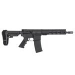 PSA 10.5″ CARBINE-LENGTH 5.56 NATO 1/7 NITRIDE 9″ LIGHTWEIGHT HEX MLOK CLASSIC SBA3 PISTOL