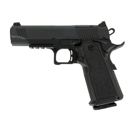 Tisas 1911 Carry DS 9mm 4.25" 17rd Pistol, Black