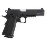 Tisas 1911 Duty DS 9mm 5″ 17rd Pistol, Black