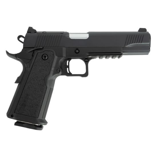 Tisas 1911 Duty DS 9mm 5" 17rd Pistol, Black
