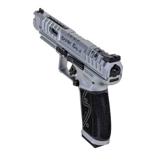 Canik SFx Rival-S 9mm Pistol 5" 18rd w/ Optic, Chrome - HG7607C-N